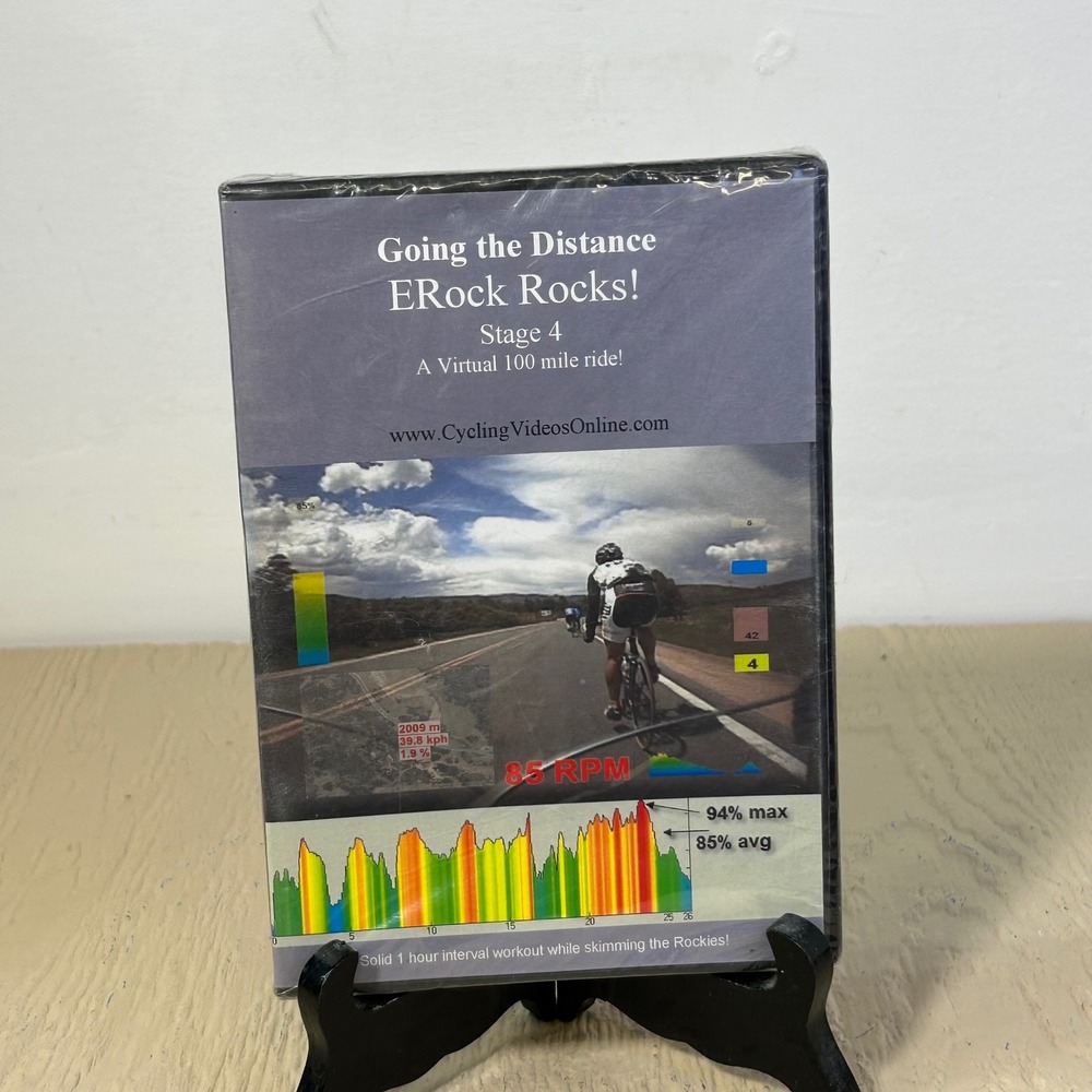 Cycling Videos ERock Rocks Stage 4 Virtual 100 Mile Ride DVD Colorado New